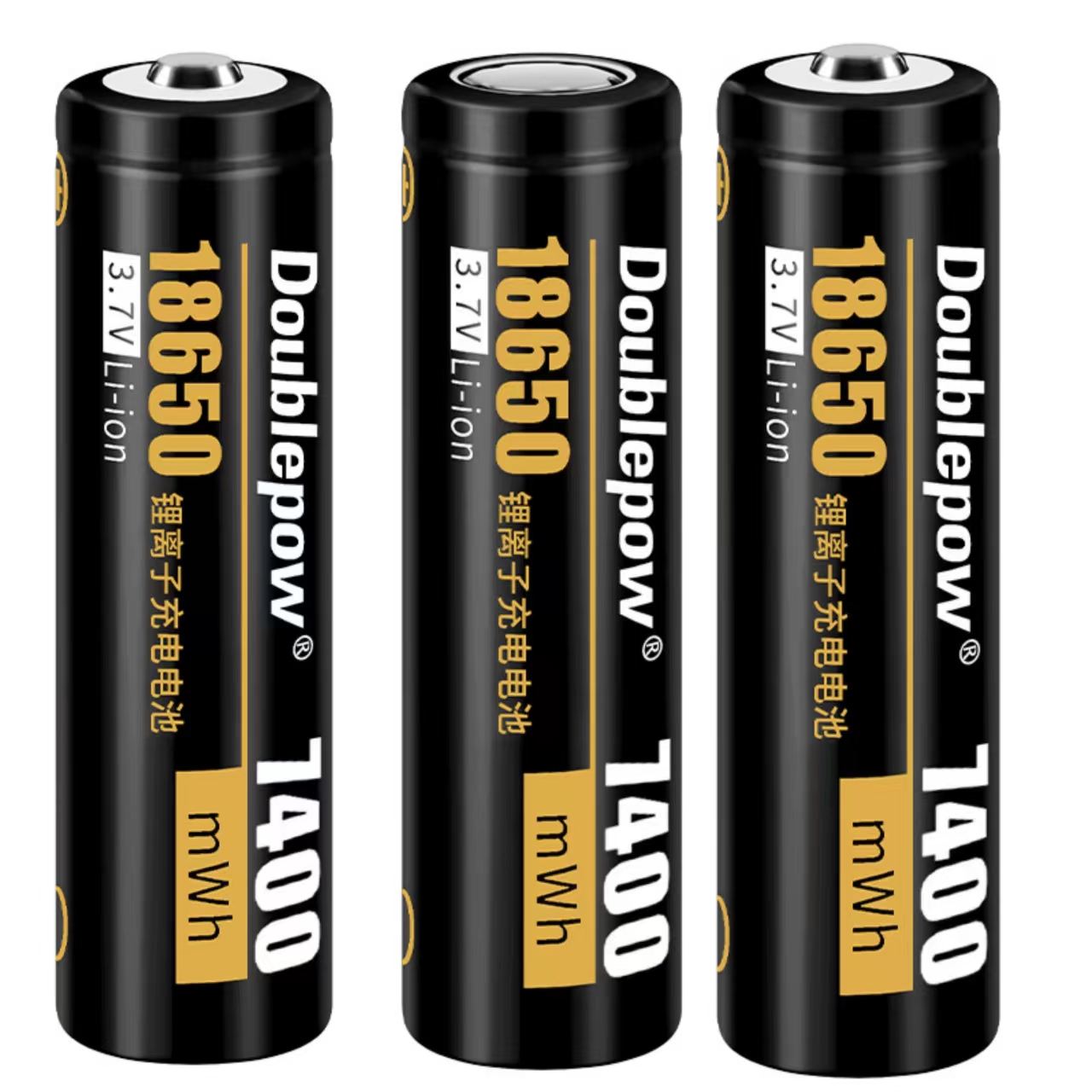 Vape Battery 18650 - 3 adet/grup 18650 Lityum İyon Şarj