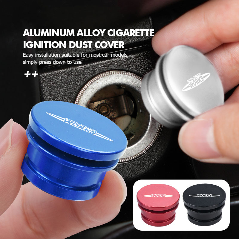 Vape Decoration - Metal Araç Çakmak Kapağı Toz Geçirmez