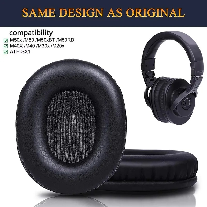 Audio Technica Headphone Ath-M20X - M50X için Yedek Kulaklık Süngeri, Audio