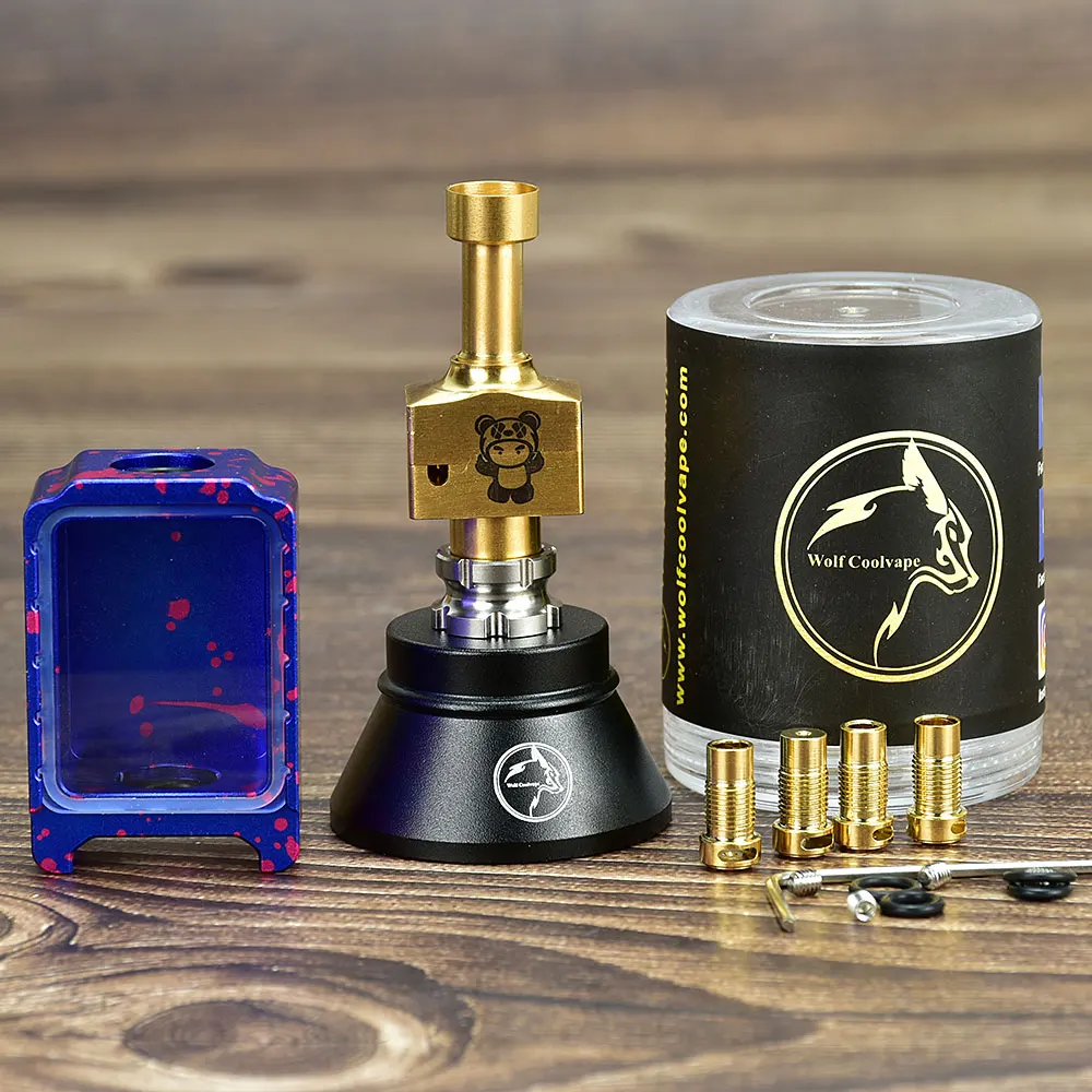 Vaping Area - Wolfcoolvape Wick'd Bridg'd RBA Boro Tank