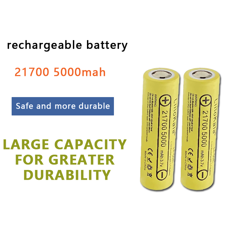 Vape Battery 18650 - Lii-50E 3.7V 21700 LiitoKala 5000mah Şarj