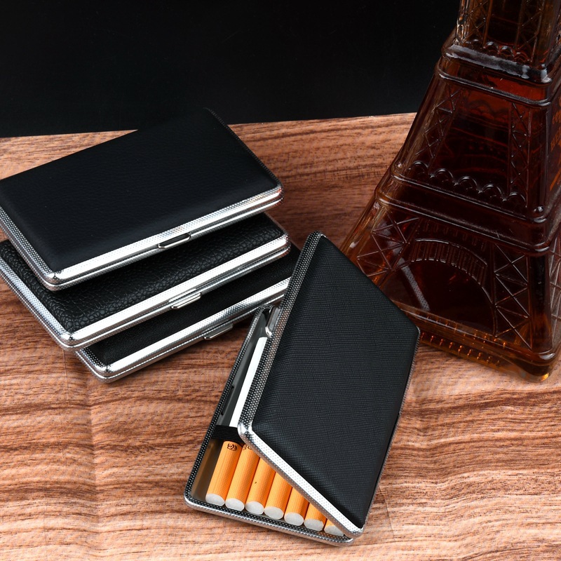 Smoking & Vaping Accessories - Yeni 5.5 inç ince metal deri