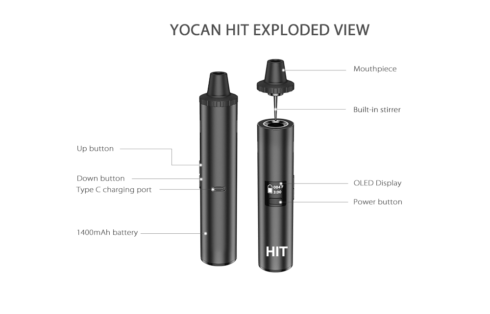 Orijinal Hit Hit kuru ot buhar - Dry Herb Vaping Accessories incelemesi ve fiyatı