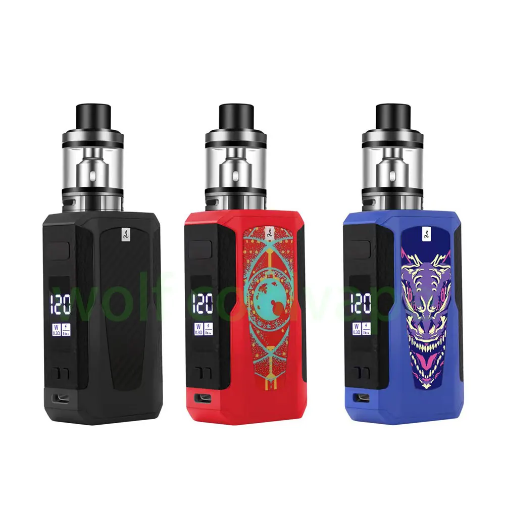 Wolfcoolvape'dan 120W Buharlaş - Vape Battery 18650 incelemesi ve fiyatı