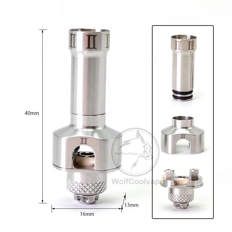 WOLFCOOLVAPE NT2U Stil RBA Köp - Vaping Air incelemesi ve fiyatı