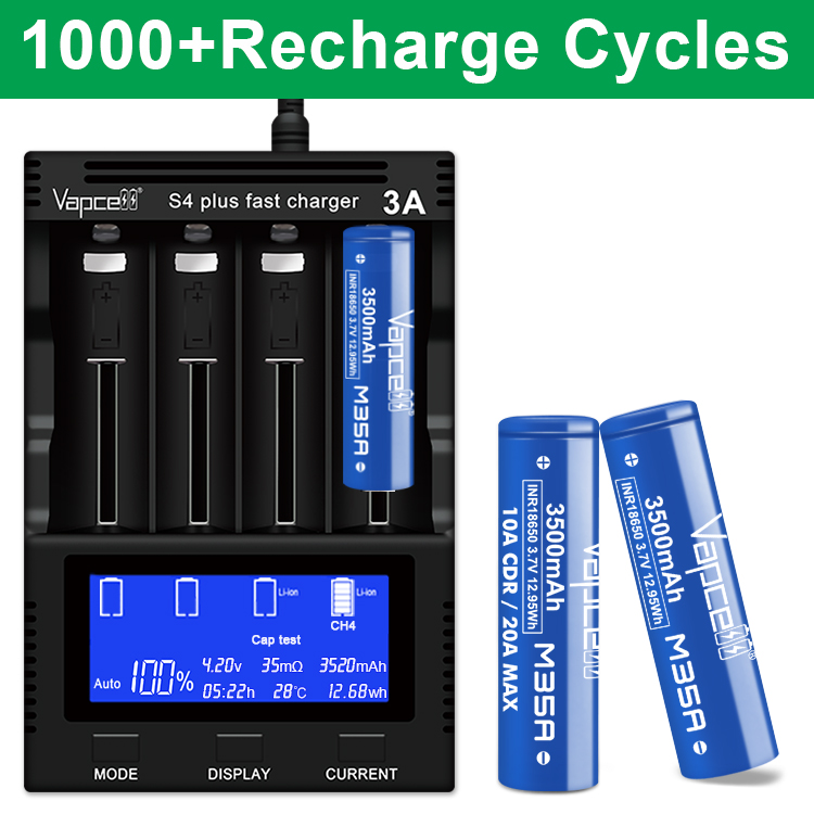 Orijinal Vapcell M35A 18650 M3 - Vape Battery 18650 incelemesi ve fiyatı