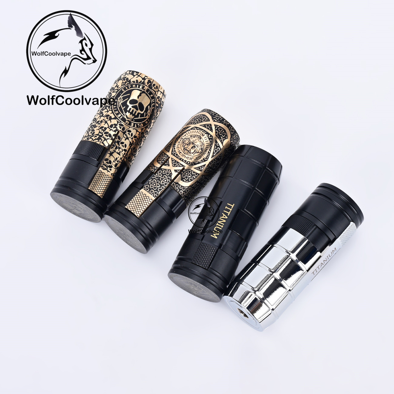 Wolfcoolvape MK2 Özel Mekanik  - Vape Battery 18650 incelemesi ve fiyatı
