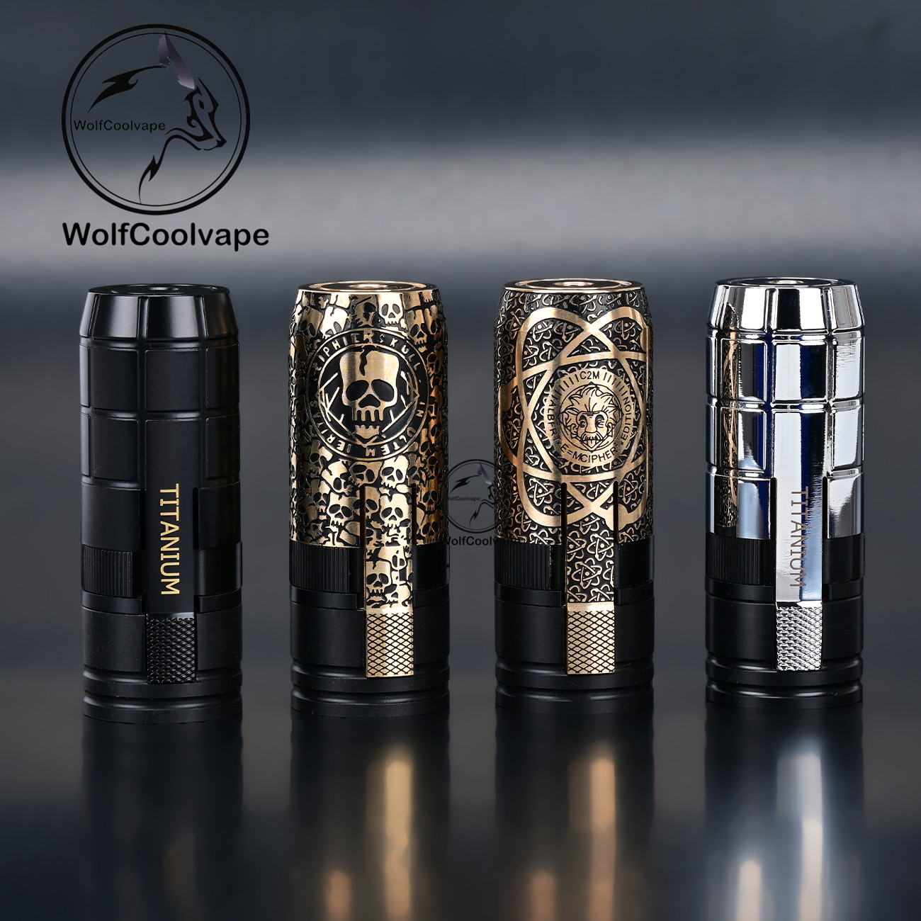 Wolfcoolvape MK2 Özel Mekanik  - Vape Battery 18650 incelemesi ve fiyatı